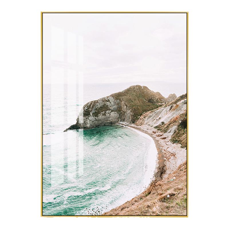 清新自然风景海边民宿装饰画