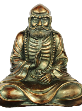 黄铜禅宗风达摩祖师工艺品