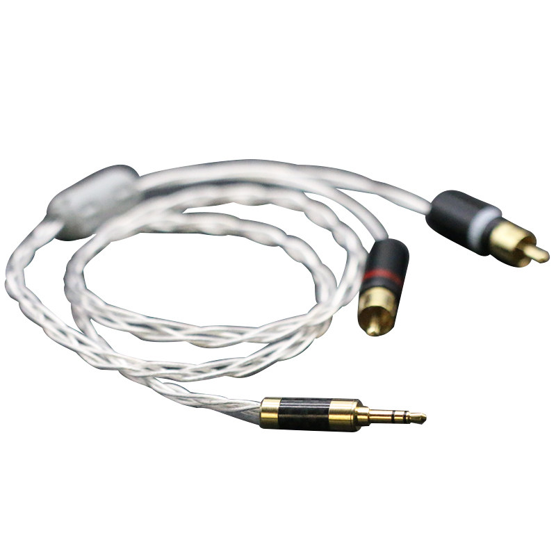 荷兰7NOCC纯银双声道一分3.5mm