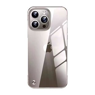 适用苹果15手机壳12超薄无边框iphone15promax新款16高级感14透明13女防摔plus镜头全包ip11保护套男款奢华pm