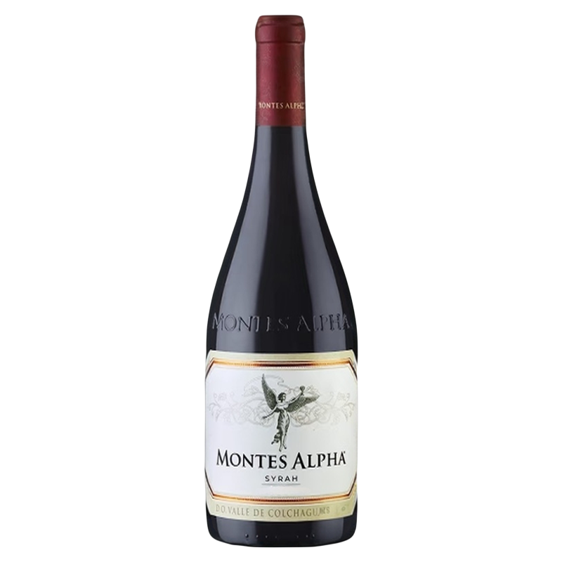 【2瓶】montes蒙特斯欧法西拉干红葡萄酒智利原瓶进口双支礼袋装