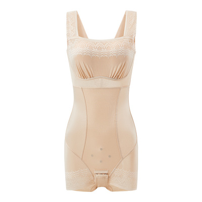 美人计|收腹美臀 塑身美体衣塑形免穿文胸三角挂扣款|merrige官方