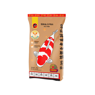 海豚锦鲤鱼饲料育成色扬增体锦鲤鱼食观赏鱼粮四季低温通用不浑水