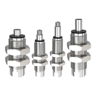 低摩擦内伸缩缓冲金具吸盘杆VP-CLF-10-M10/M14防回转真空吸嘴杆