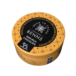 BENNS贝纳丝榛子黄油薄脆牛奶生巧克力黑巧制品礼袋罐装解馋零食