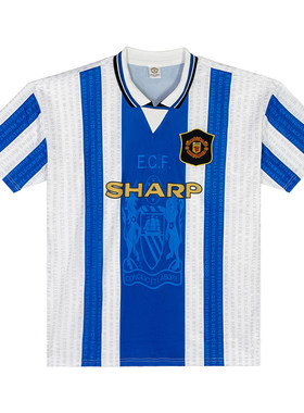 曼联梦剧场 1994/96赛季第二客场球衣 足球服装 复古球衣纪念品