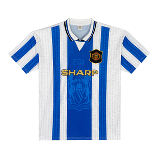 曼联梦剧场 1994/96赛季第二客场球衣 足球服装 复古球衣纪念品