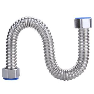 加厚6分波纹管304不锈钢冷热进出水管壁挂炉高压防爆DN20金属软管