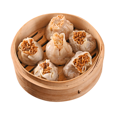 肉丁烧卖营养学生早餐