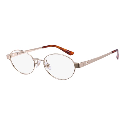木九十椭圆框金属书呆子时尚眼镜