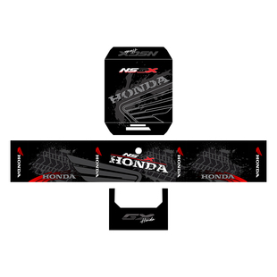 适用于新大洲本田NS150GX后尾箱贴纸改装摩托车创意装饰拉花配件