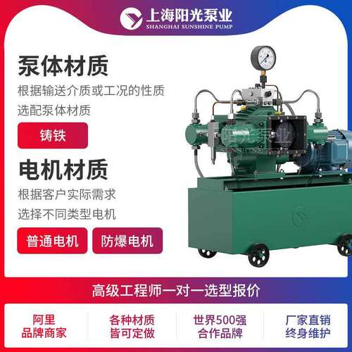 4GSY型大流量电动试压泵 管道试压泵试压泵打压泵定金