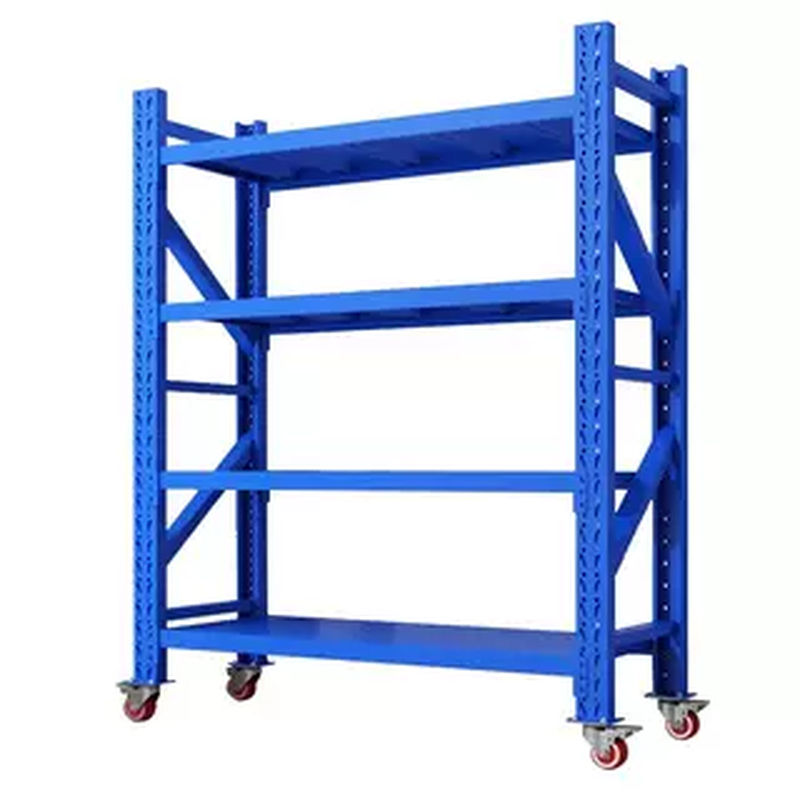 仓储货架家用可移动货架带轮置物架展示架仓库储物架商用带万向轮