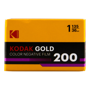 柯达kodak新品GOLD金200彩色135胶卷C41冲洗负片胶片35mm彩负 卷