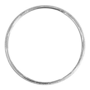 【大王小京】满天星光面细圈银手镯足银9999爆闪亮面实心银镯子