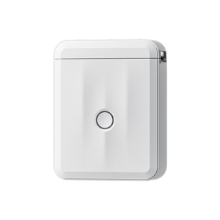 精臣D110家用标签打印机热敏不干胶贴纸打印机名字贴便携式蓝牙收纳手账便签防水姓名贴打价格标签机小型