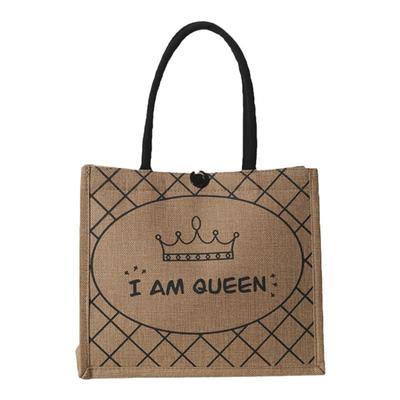 新中式国潮亚麻包森系文艺单肩包