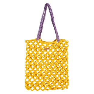 5折国现|法国Sessun 复古度假休闲包渔网镂空网兜单肩手提包Poppy