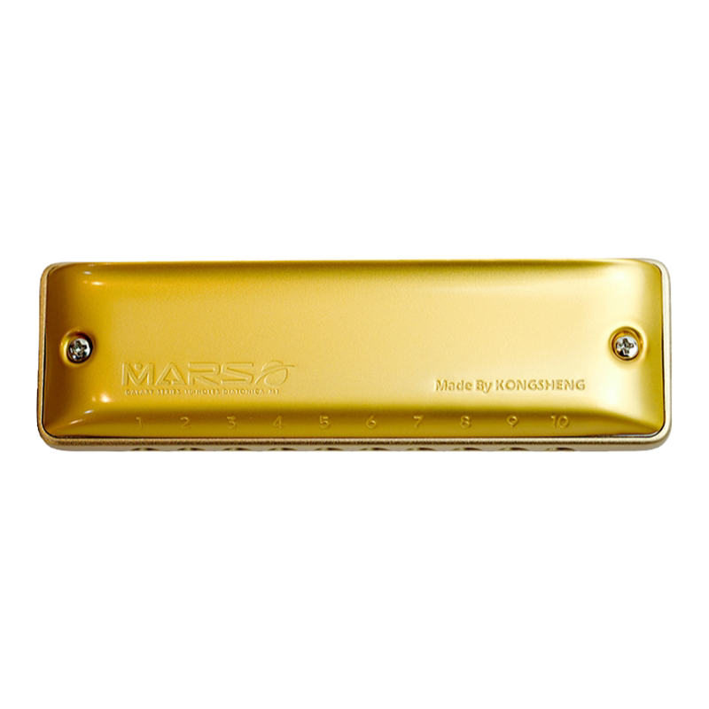 孔声十孔布鲁斯口琴mars