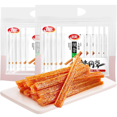 卫龙大面筋素食零食65g×20包