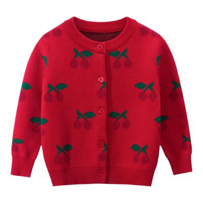 27home品牌特价纯棉毛衣开衫女童