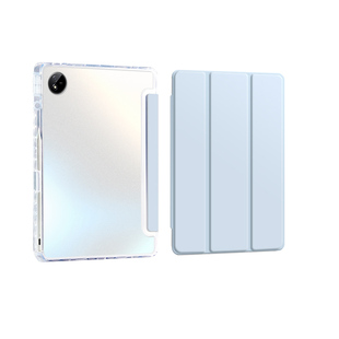 适用vivopad3平板保护套5e软壳3pro硅胶保护壳2pro透明全包防摔iqoopad2外壳13英寸带笔槽三折电脑配12.1支架