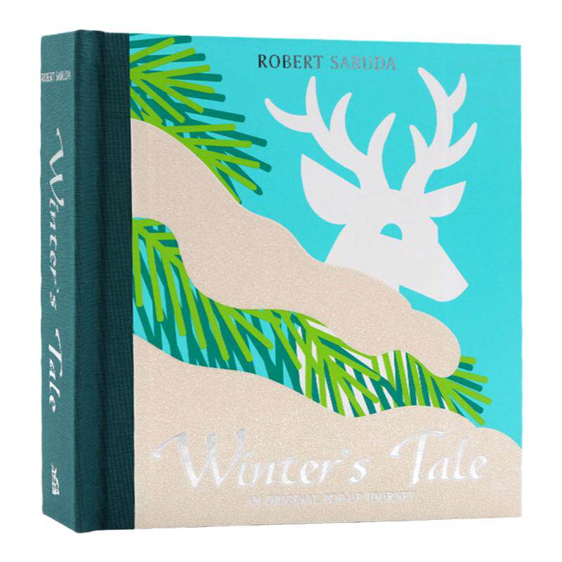 英文原版绘本 冬天的故事 立体书 Winter's Tale An Original Pop up Journey  Christmas圣诞节 宝宝认知趣味玩具书 节日送礼品书