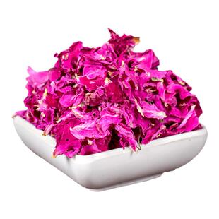 玫瑰花瓣500g可食用重瓣红玫瑰花瓣干花瓣干玫瑰花茶可烘焙阿胶糕