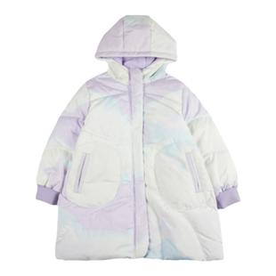 abckids童装2023冬季新款女童宽松时尚加厚保暖羽绒服F351309316