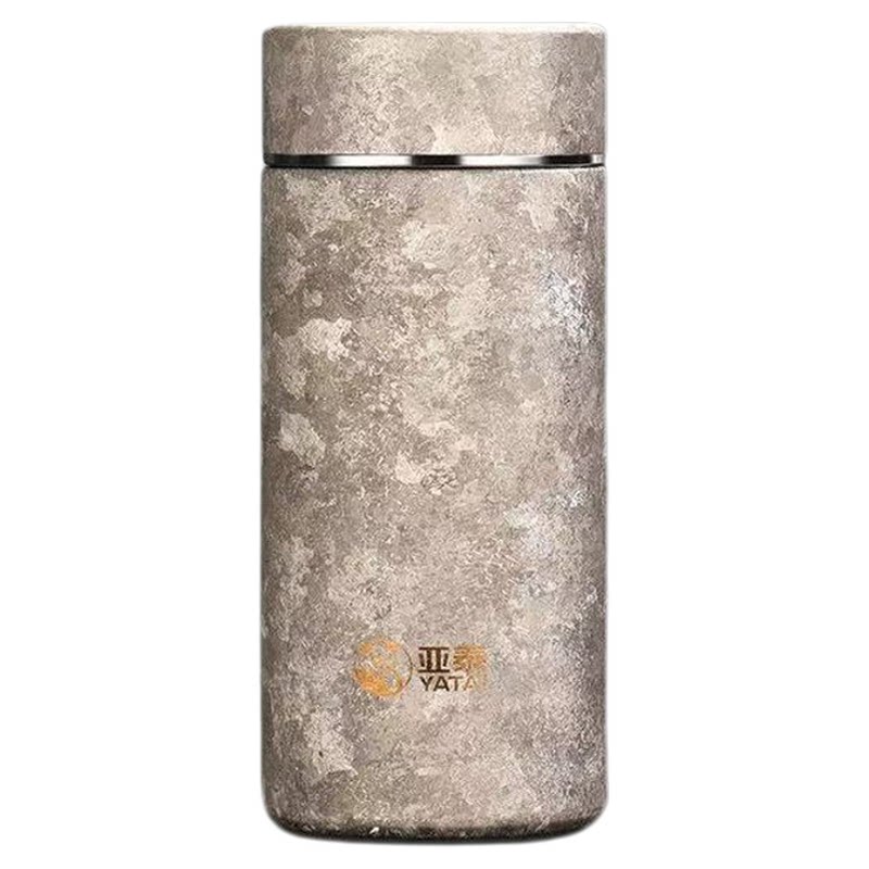 亚泰纯钛保温杯迷你口袋杯小容量口红杯女生便携水杯高档轻钛杯