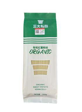 三大私厨真正纯有机红薯粉丝350g