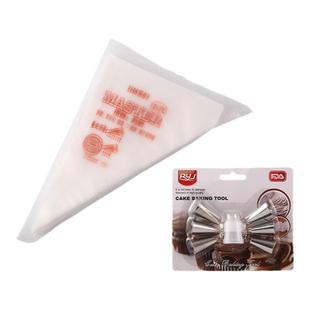 裱花袋嘴工具全套家用挤花器加厚一次性烘焙蛋糕挤奶油溶豆套装
