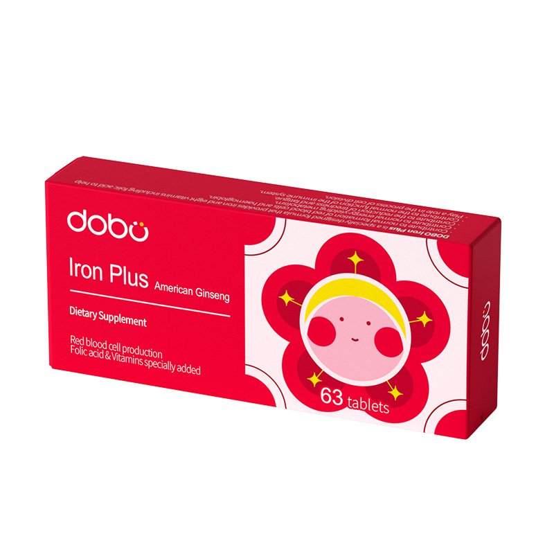 DOBO花旗参孕妇补铁剂孕早晚期专用哺乳期缺铁贫血补血新西兰进口