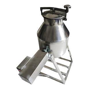 小型手摇干粉粉末搅拌机家用手动不锈钢粉料搅拌器电动混料机
