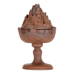 漆云间陶瓷博山炉汉代文创香炉摆件室内香薰炉盘香炉中式博物馆藏