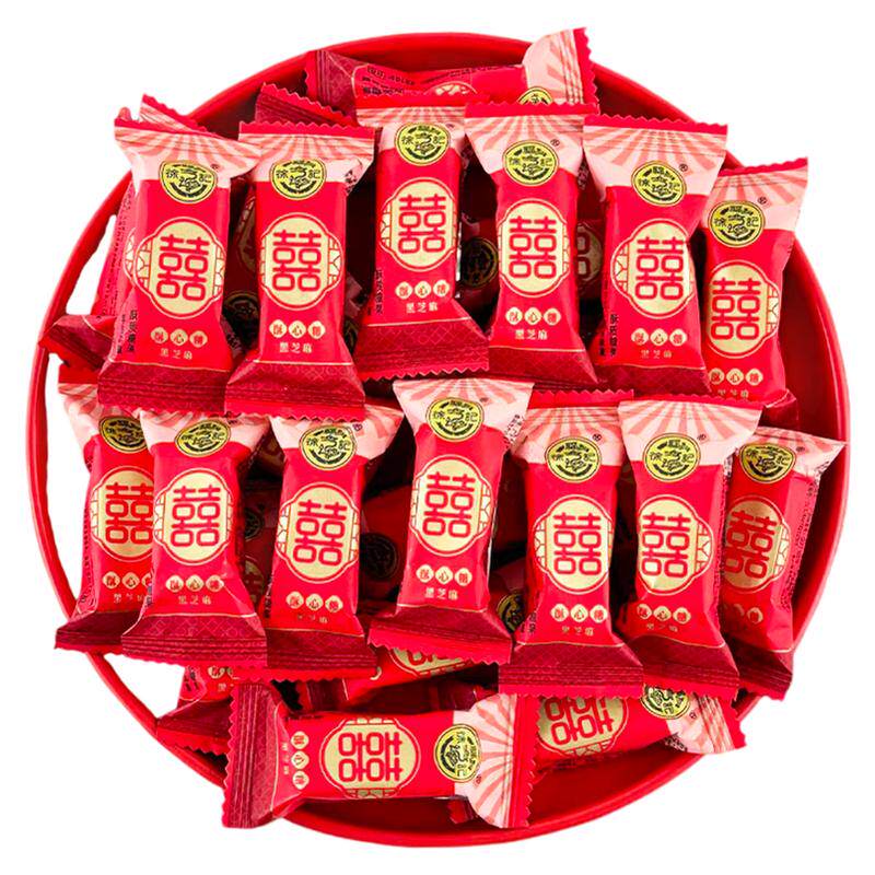 喜糖伴手礼徐福记酥心糖棉花糖QQ糖橡皮糖软糖婚庆乔迁满月生日