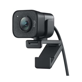 罗技Stream Cam直播考研复试面试摄像头全高清1080P主播美颜网课