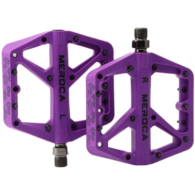 meroca防滑速降脚踩板公路自行车