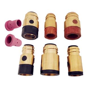 气保二保焊机180A350A500焊枪绝缘螺母筒喷嘴接头分流器500绝缘套