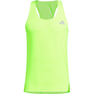 Adidas/阿迪达斯正品2025新款男女同款运动马拉松跑步背心JZ2152