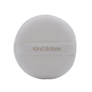 Kindbobee凯恩波比超柔散粉扑蜜粉扑定妆植绒毛绒圆形丝带化妆