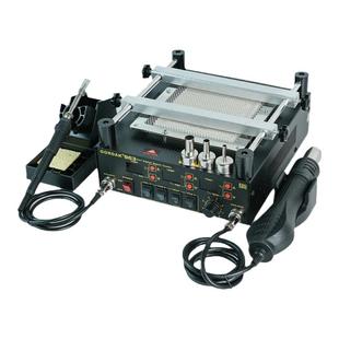 高迪863三合一热风焊台853恒温无铅预热台BGA返修数显烘锡加热台