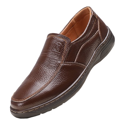 耐磨平跟青年休闲圆头男款软底