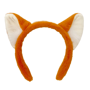 疯狂动物城可爱毛绒狐狸耳朵发箍头箍对夹卡通头饰甜美少女发卡