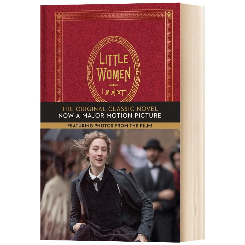 英文原版 Little Women The Original Classic Novel with Photos 小妇人小说 电影封面版 配电影插图 英文版