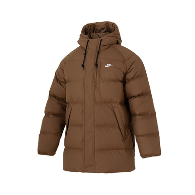 Nike耐克男子羽绒服夹克秋冬新款刺绣保暖连帽运动外套IB2974-235