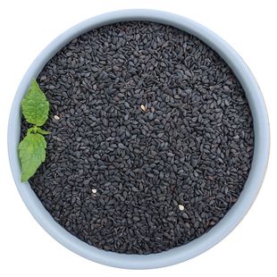 黑芝麻2024年新货农家自种无染色非炒熟粗粮五谷杂粮生黑芝麻500g