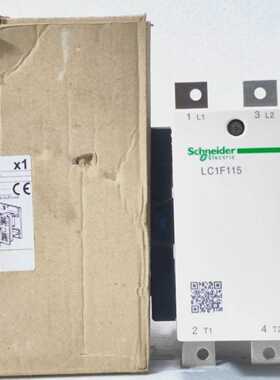 全新SCHNEIDER电动测试FLC1F115接触器600V115A免运费