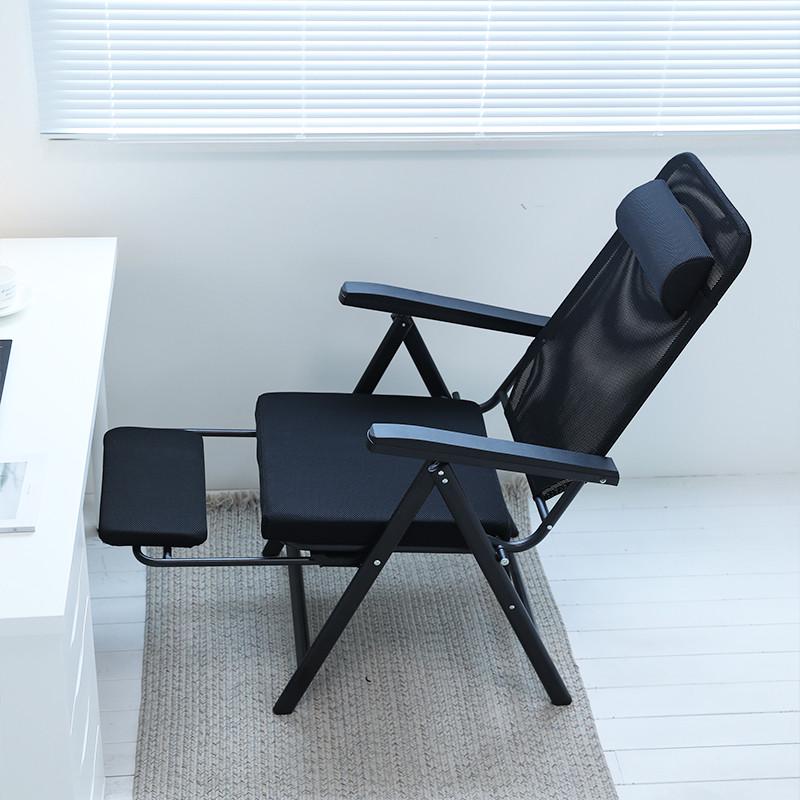 折叠午休躺椅办公室午睡折叠床多功能寝室家用电脑椅宿舍靠躺椅子