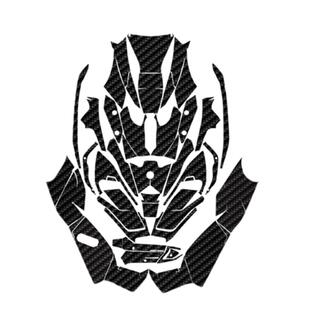 适用三阳TL500/508碳纤维贴纸车身PVC防水保护贴膜摩托车改装配件